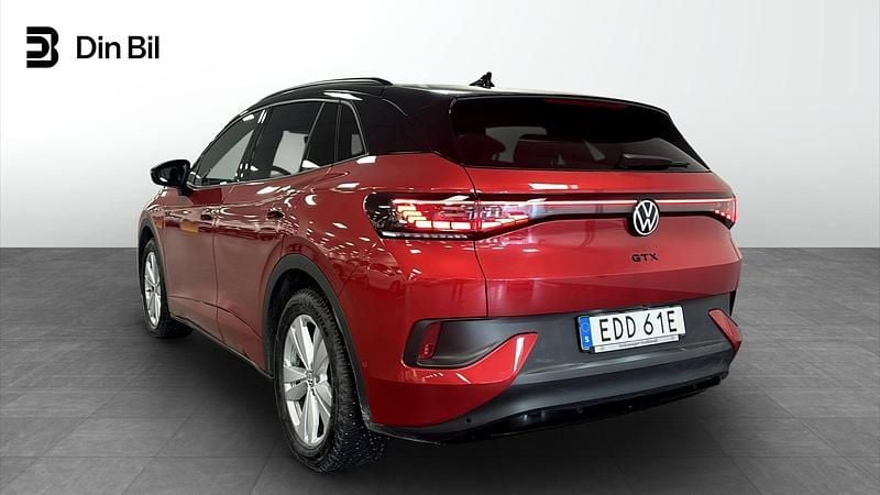 Begagnad VW ID.4 GTX 250 kW (340 HK) 2023 Mörkröd SUV