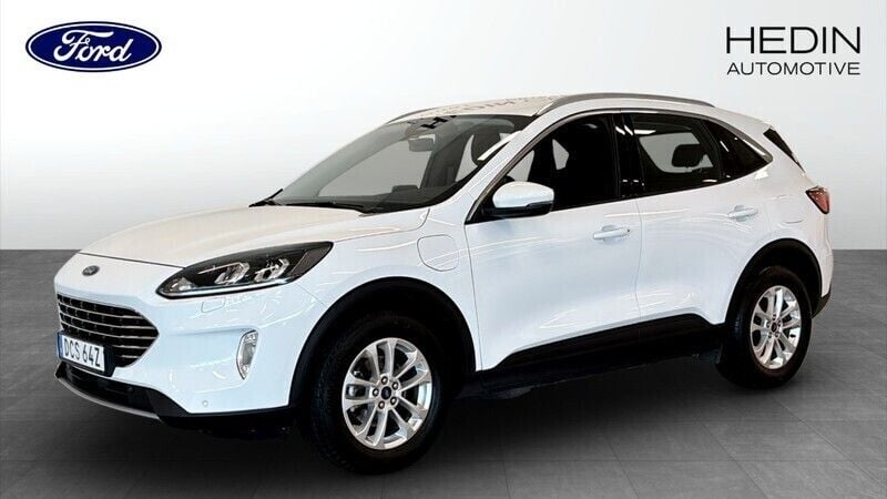 Vit (white) Begagnad 2022 Ford Kuga Titanium SUV | 244 900 kr (Bra pris) - Bild 1/4