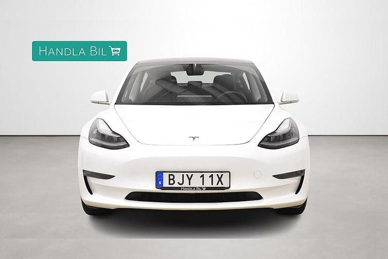 Begagnad Tesla Model 3 Long Range AWD 366 kW (498 HK) 2020 Vit Sedan