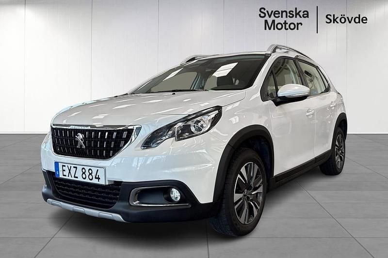 Vit Begagnad 2017 Peugeot 2008 SUV | 119 200 kr (Marknadspris) - Bild 1/4