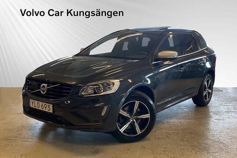 Grå Begagnad 2017 Volvo XC60 R-Design SUV | 254 900 kr (Lite dyr) - Bild 1/4
