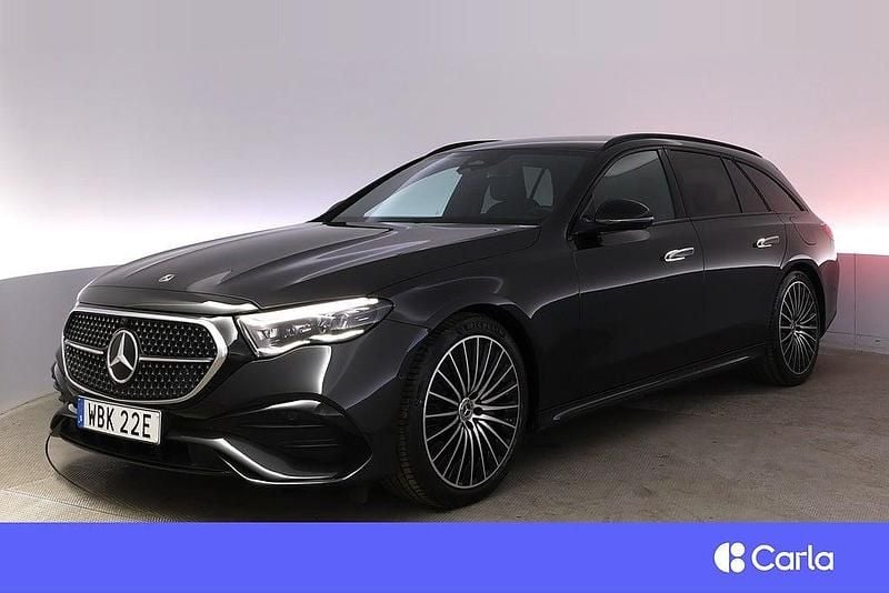 Grå Begagnad 2024 Mercedes E300 AMG Kombi | 644 900 kr (Bra pris) - Bild 1/4