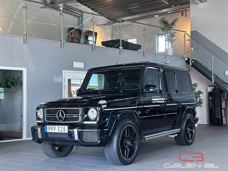 Svart Begagnad 2015 Mercedes G63 AMG AMG SUV | 1 099 000 kr - Bild 1/4