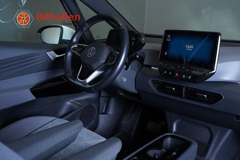 Begagnad VW ID.3 Pro Performance 150 kW (204 HK) 2021 Vit Halvkombi