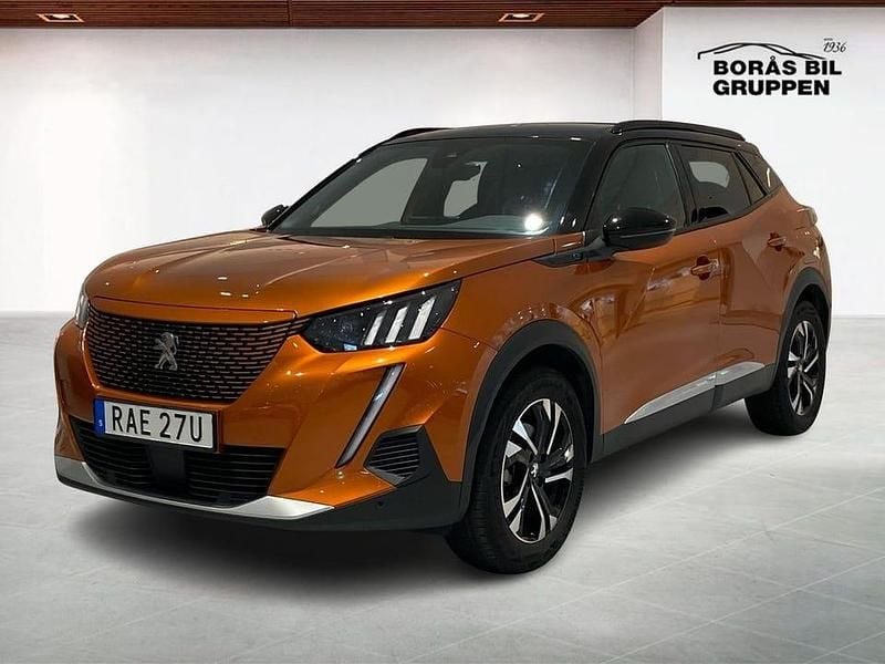 Orange Begagnad 2022 Peugeot e-2008 GT SUV | 219 000 kr (Marknadspris) - Bild 1/4