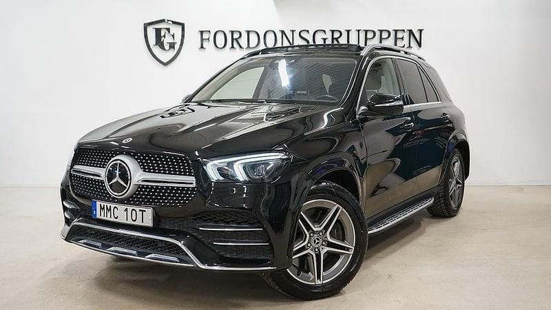 Svart Begagnad 2022 Mercedes GLE450 AMG AMG SUV | 649 800 kr - Bild 1/4