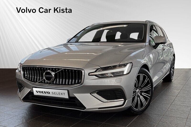 Silver Begagnad 2019 Volvo V60 Inscription Kombi | 309 900 kr (Bra pris) - Bild 1/3