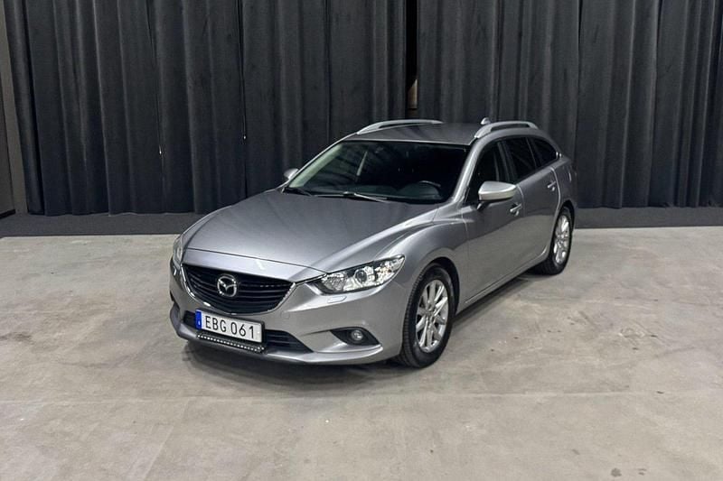 Grå Begagnad 2013 Mazda 6 Kombi | 89 900 kr (Bra pris) - Bild 1/4