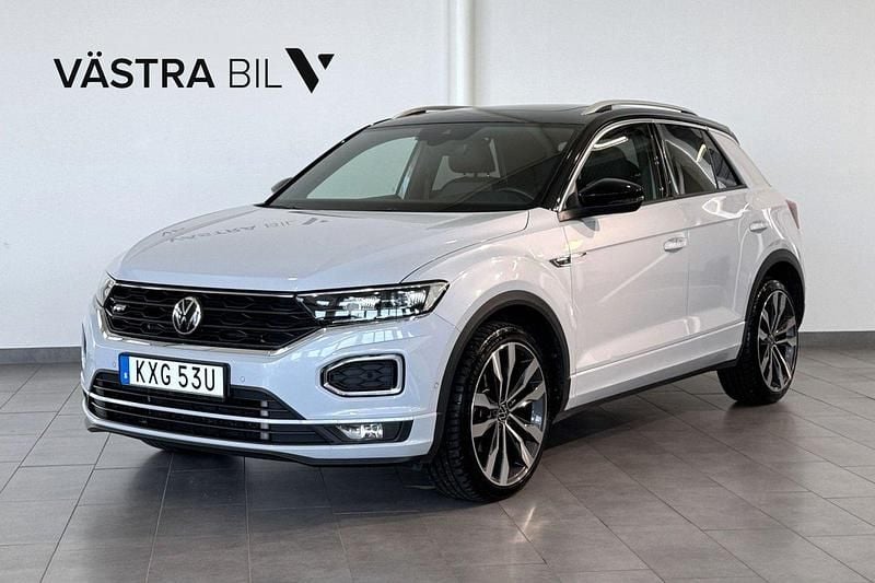 Flerfärgad Begagnad 2021 VW T-Roc R-line SUV | 269 900 kr (Marknadspris) - Bild 1/4