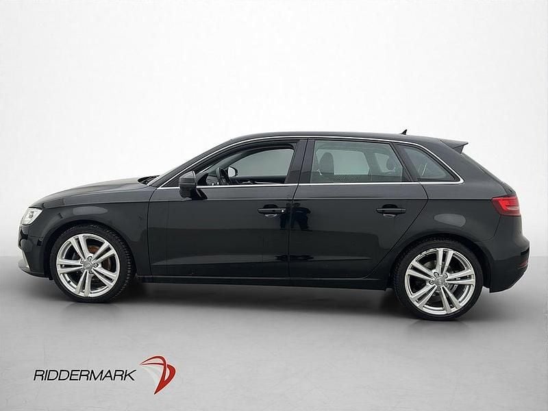 Begagnad Audi A3 Sport 150 HK (110 kW) 2019 Svart Sedan