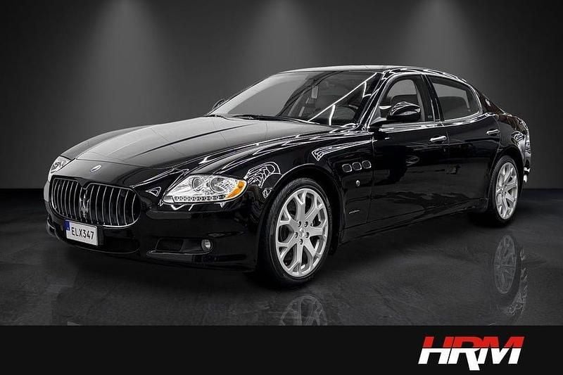 Svart Begagnad 2008 Maserati Quattroporte GT Sedan | 299 900 kr - Bild 1/4