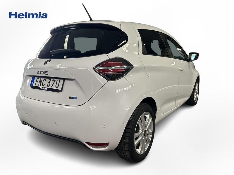 Begagnad Renault Zoe 100 kW (136 HK) 2021 Vit Halvkombi