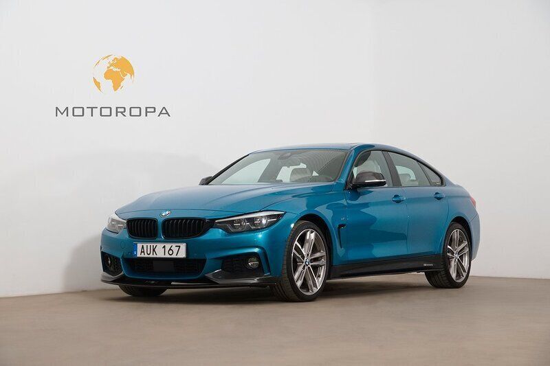 Blå Begagnad 2017 BMW 440 M Performance Sportkupé | 359 000 kr (Marknadspris) - Bild 1/4