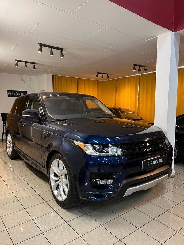 Blå Begagnad 2016 Land Rover Range Rover Sport SUV | 329 000 kr (Marknadspris) - Bild 1/4