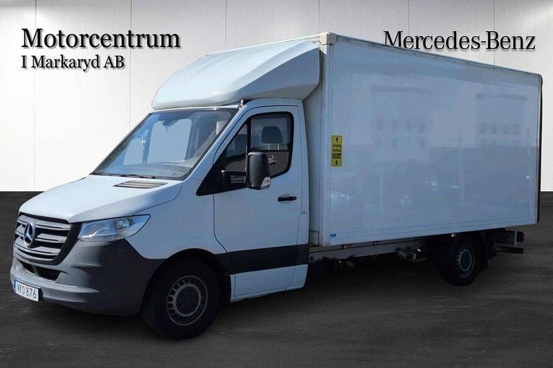 Vit Begagnad 2021 Mercedes Sprinter Van | 400 000 kr (Bra pris) - Bild 1/4