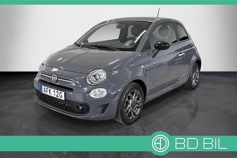 Grå (grå ) Begagnad 2022 Fiat 500 Halvkombi | 134 900 kr (Marknadspris) - Bild 1/3
