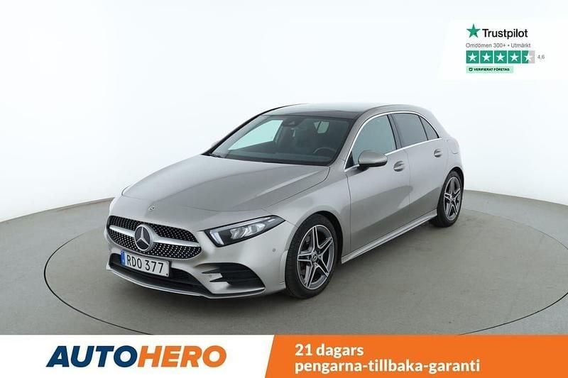 Silver Begagnad 2020 Mercedes A180 AMG line Halvkombi | 270 000 kr (Lite dyr) - Bild 1/4