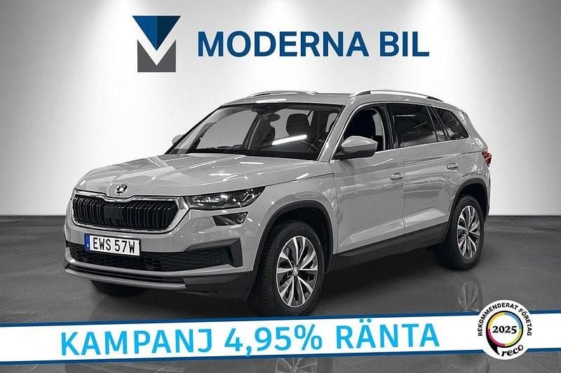 Grå Begagnad 2021 Skoda Kodiaq SUV | 364 900 kr (Dyr) - Bild 1/4