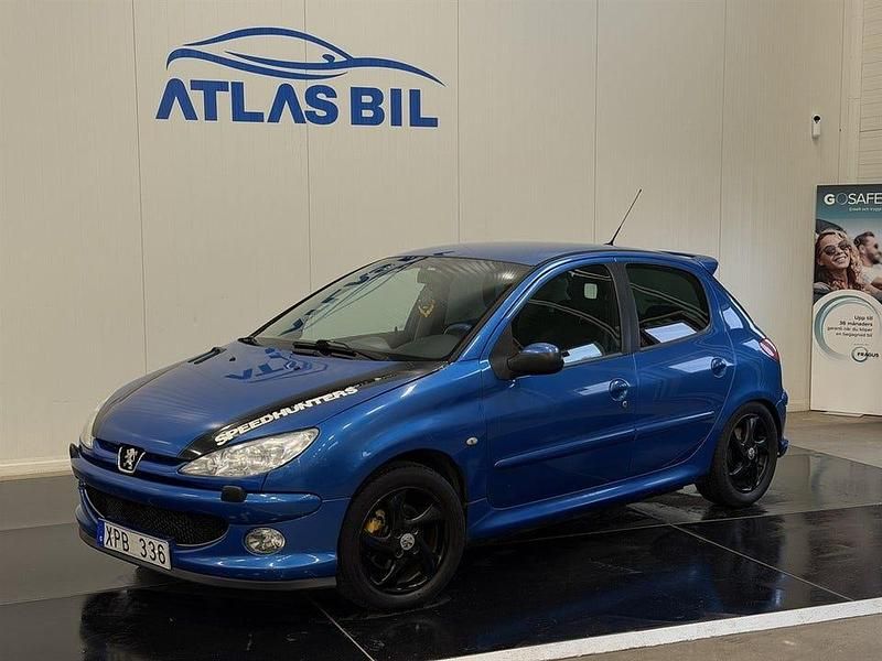 Blå Begagnad 2006 Peugeot 206 Halvkombi | 24 900 kr (Lite dyr) - Bild 1/4