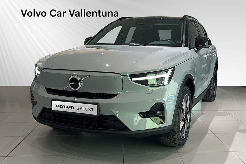 Grå Begagnad 2024 Volvo XC40 Single Motor Extended Range SUV | 449 900 kr - Bild 1/3