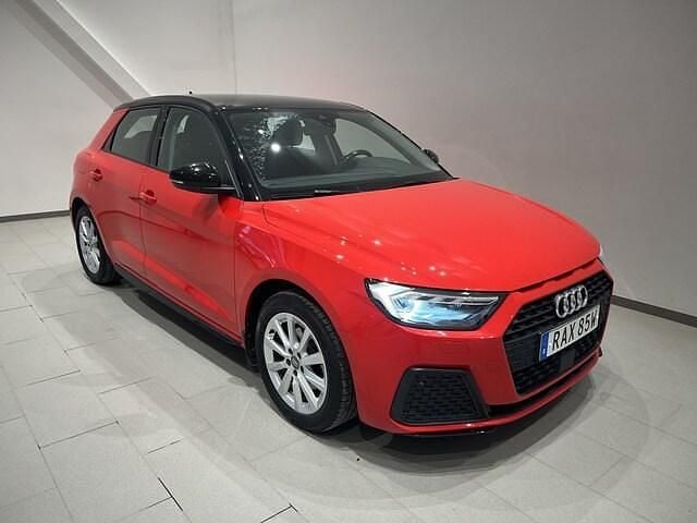Misano red pearlescent Begagnad 2020 Audi A1 Sportback Proline Halvkombi | 204 900 kr (Bra pris) - Bild 1/4