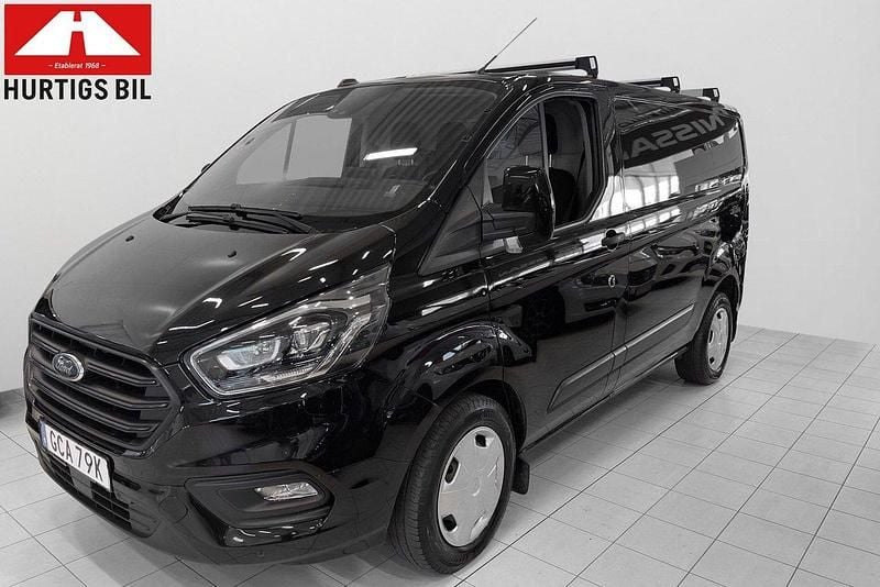 Svart Begagnad 2021 Ford Transit Custom Van | 259 900 kr (Lite dyr) - Bild 1/4