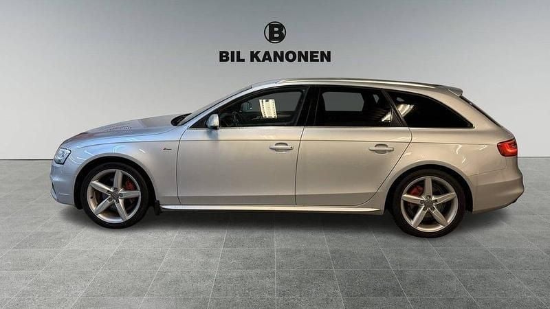 Silver Begagnad 2014 Audi A4 S-Line Kombi | 104 900 kr (Marknadspris) - Bild 1/4
