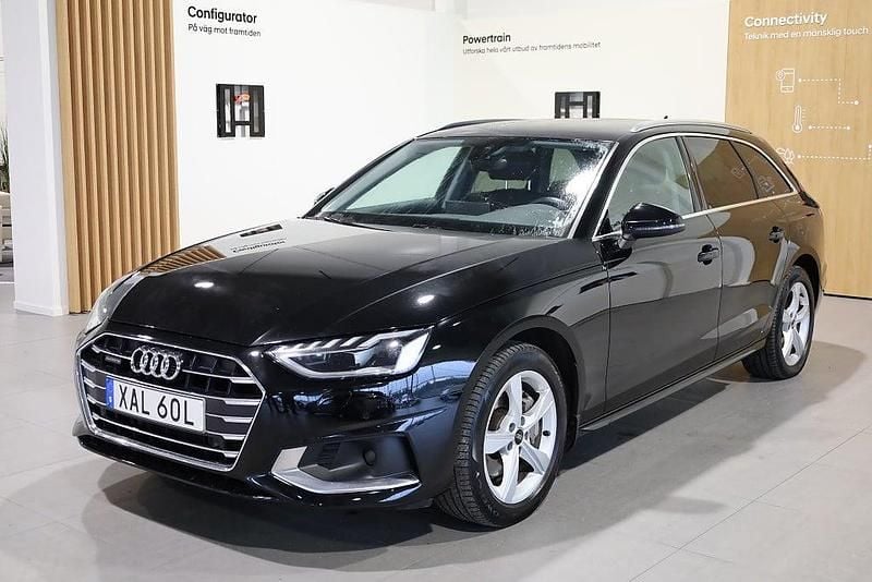 Svart Begagnad 2021 Audi A4 Advanced Kombi | 249 900 kr (Bra pris) - Bild 1/3