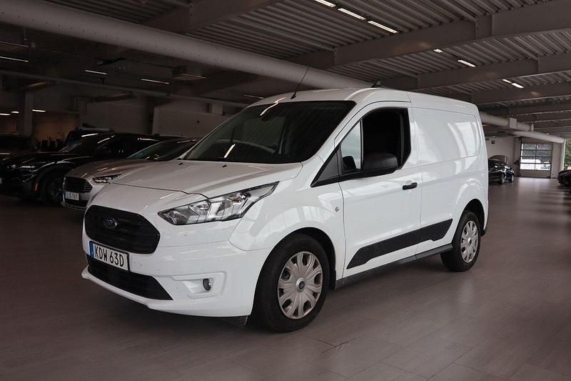 Vit (frozen white) Begagnad 2024 Ford Transit Trend Van | 294 800 kr (Lite dyr) - Bild 1/4