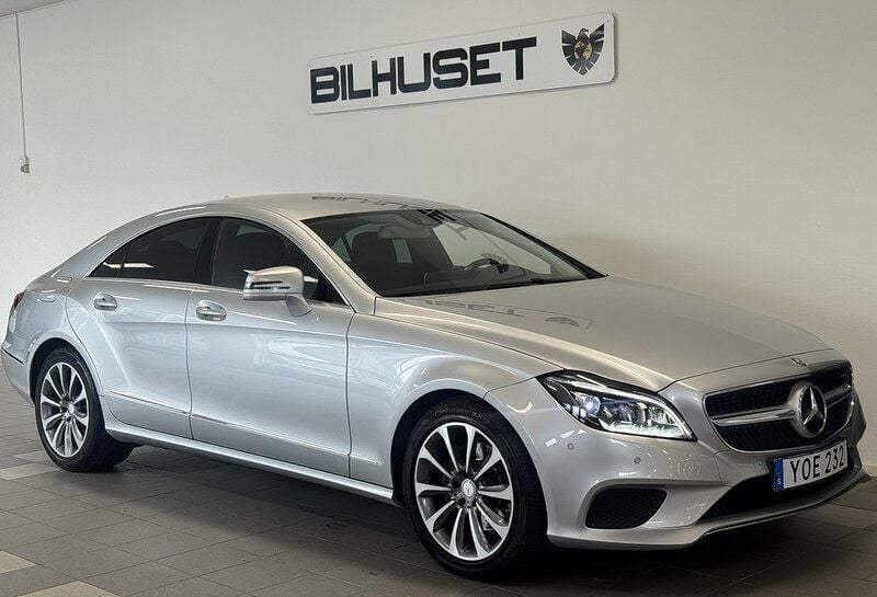 Begagnad Mercedes CLS250 204 HK (150 kW) 2016 Silver Sportkupé