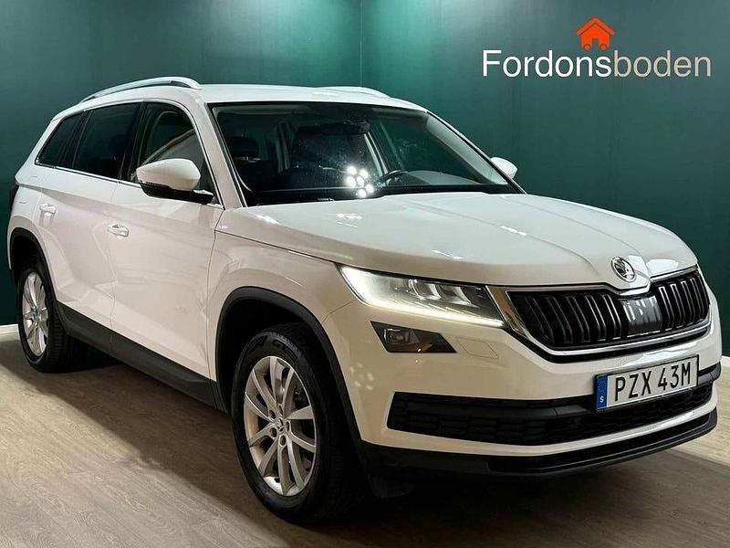 Vit Begagnad 2020 Skoda Kodiaq Business Line SUV | 269 800 kr (Marknadspris) - Bild 1/4