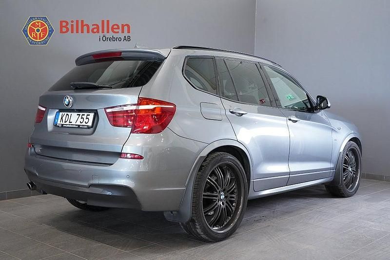 Begagnad BMW X3 M Sport 190 HK (139 kW) 2015 Grå SUV