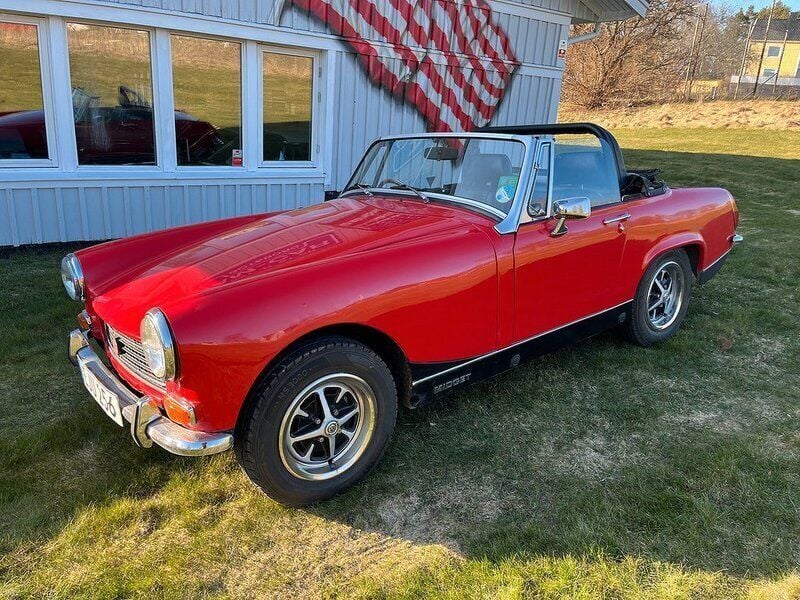 Röd Begagnad 1980 MG Midget | 79 000 kr - Bild 1/4