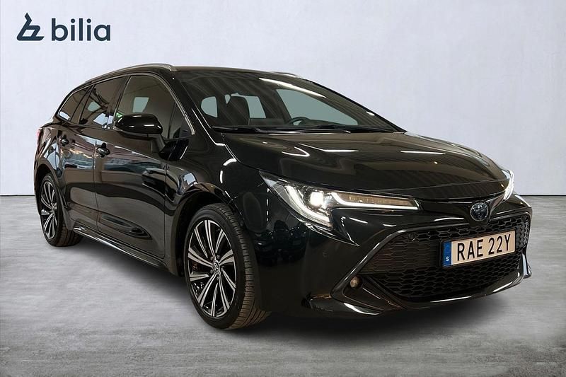 Begagnad Toyota Corolla Style 124 HK (91 kW) 2022 Svart Kombi