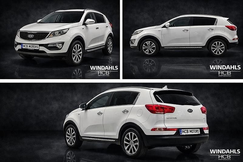 Begagnad Kia Sportage 137 HK (100 kW) 2015 Vit SUV