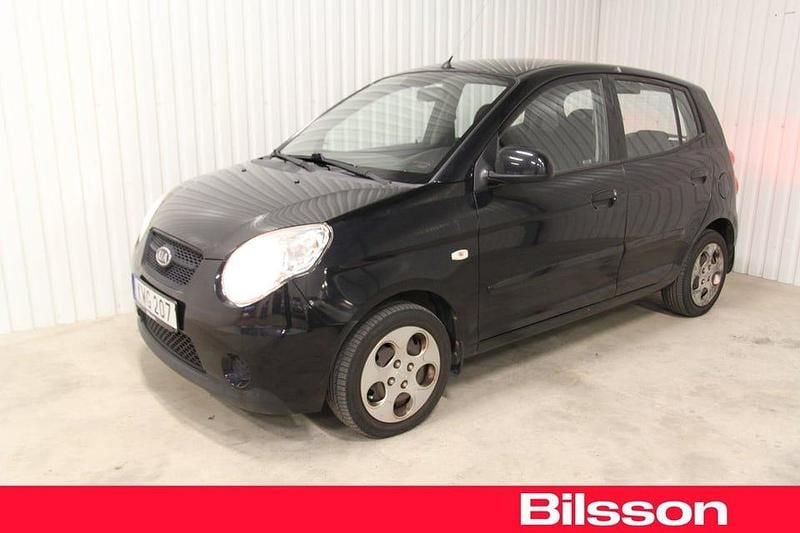 Svart Begagnad 2010 Kia Picanto Halvkombi | 35 900 kr (Marknadspris) - Bild 1/4