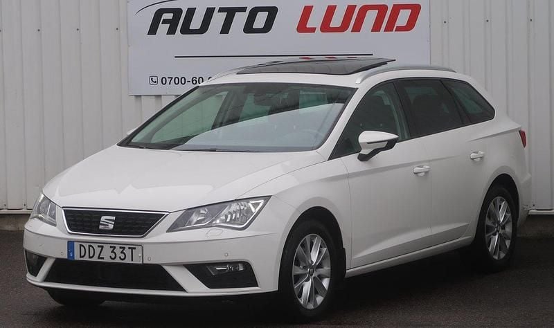 Vit Begagnad 2020 Seat Leon ST Kombi | 119 000 kr (Marknadspris) - Bild 1/4