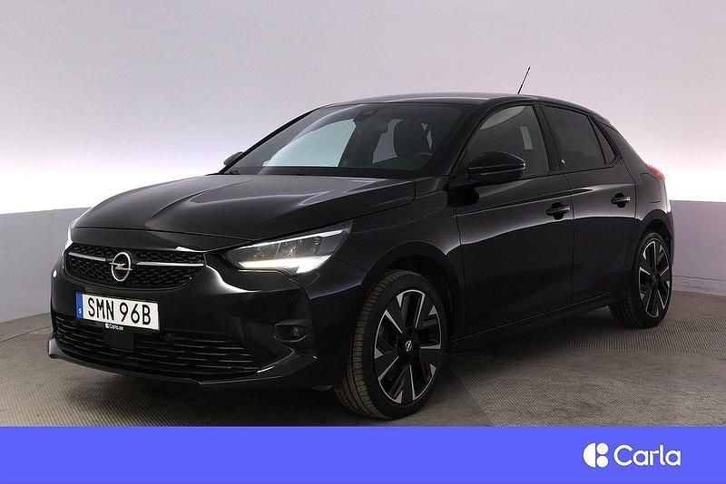 Svart Begagnad 2021 Opel Corsa-e Halvkombi | 179 900 kr (Marknadspris) - Bild 1/4