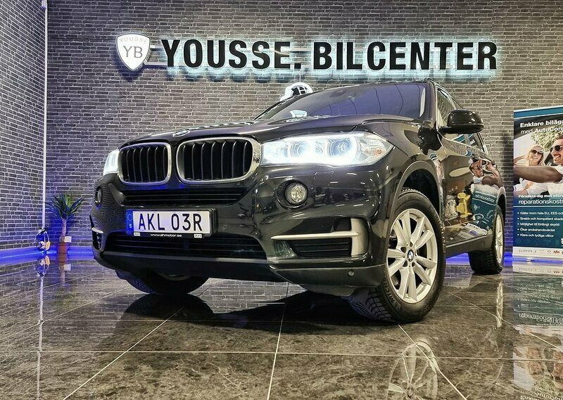 Begagnad BMW X5 Comfort Edition 259 HK (190 kW) 2016 Svart SUV