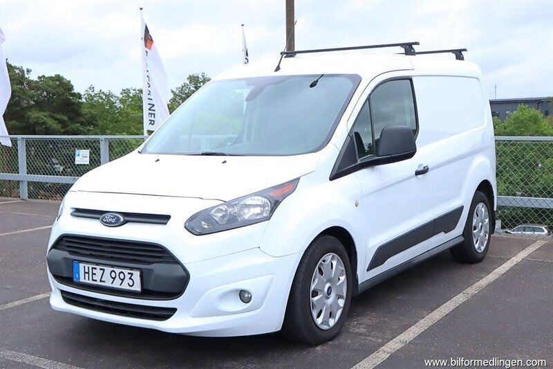 Vit ofärgade Begagnad 2018 Ford Transit S Van | 89 900 kr (Marknadspris) - Bild 1/4