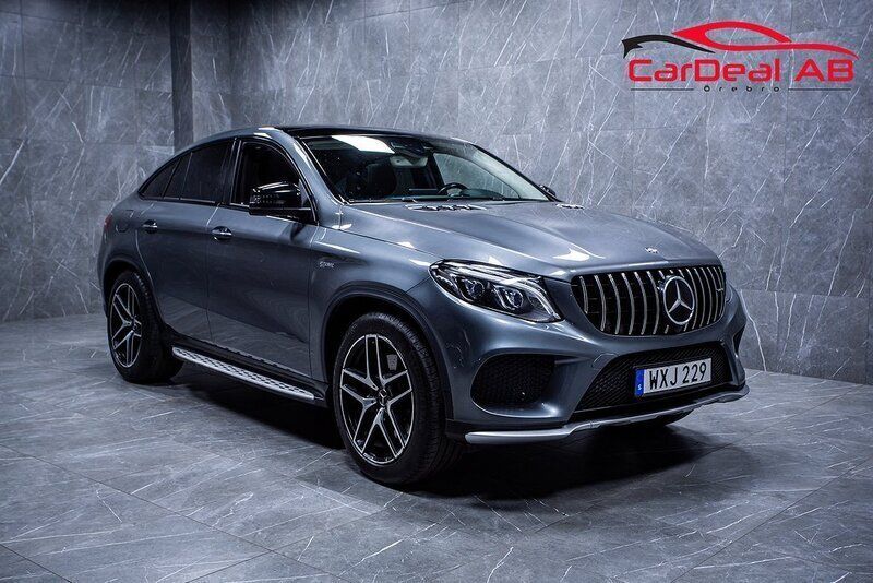 Grå Begagnad 2016 Mercedes GLE43 AMG AMG Sportkupé | 459 800 kr - Bild 1/4