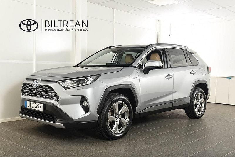 Silver Begagnad 2020 Toyota RAV4 Hybrid Executive SUV | 339 900 kr (Lite dyr) - Bild 1/4