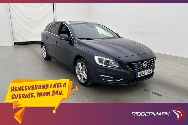 Blå Begagnad 2014 Volvo V60 Summum Kombi | 164 900 kr (Lite dyr) - Bild 1/3
