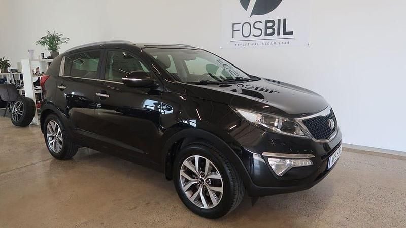 Svart Begagnad 2014 Kia Sportage SUV | 99 900 kr (Marknadspris) - Bild 1/3
