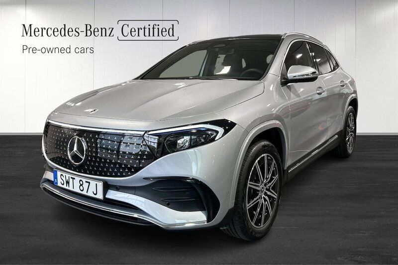 Silver Begagnad 2025 Mercedes EQA250+ AMG line SUV | 559 900 kr (Dyr) - Bild 1/4