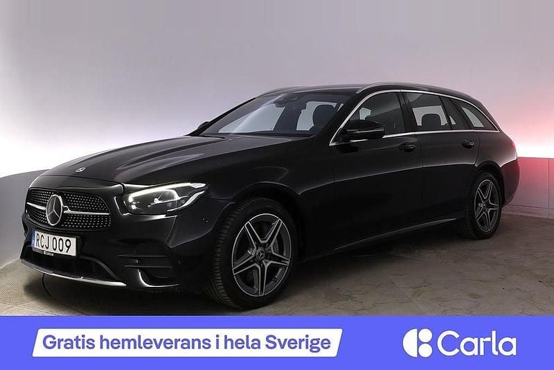 Svart Begagnad 2022 Mercedes E300 AMG Kombi | 449 990 kr (Superpris) - Bild 1/4
