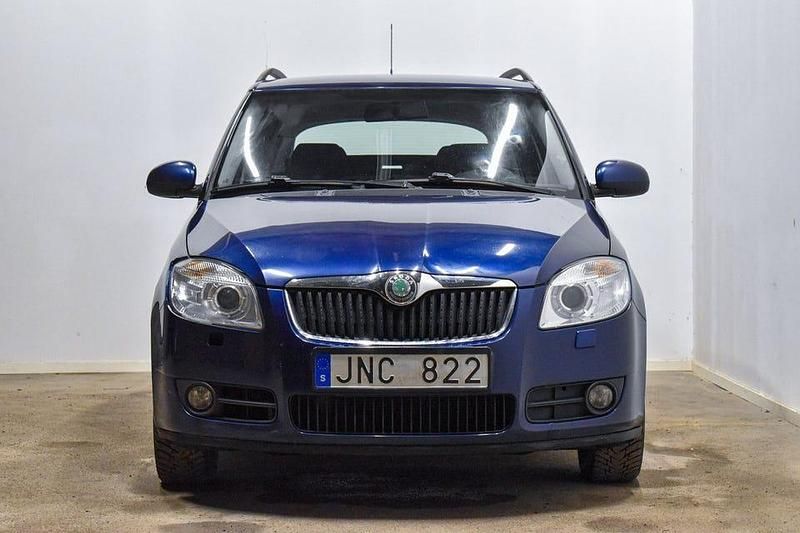 Begagnad Skoda Fabia 86 HK (63 kW) 2008 Mörkblå Kombi