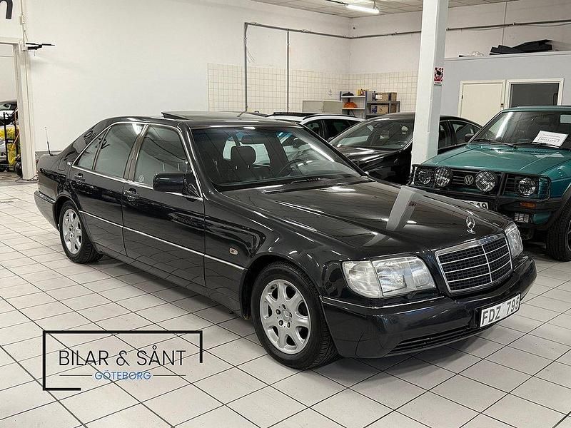 Mörkgrå Begagnad 1992 Mercedes 600 SE Sedan | 199 900 kr - Bild 1/4