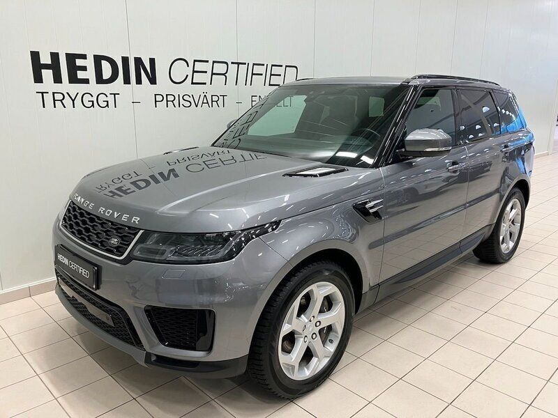 Grå Begagnad 2020 Land Rover Range Rover Sport SE SUV | 779 900 kr (Bra pris) - Bild 1/4