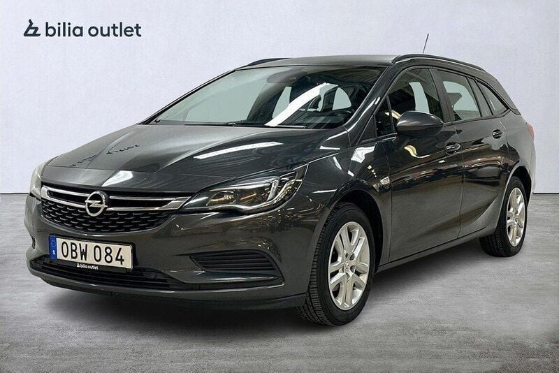 Grå Begagnad 2016 Opel Astra Kombi | 109 900 kr (Marknadspris) - Bild 1/3